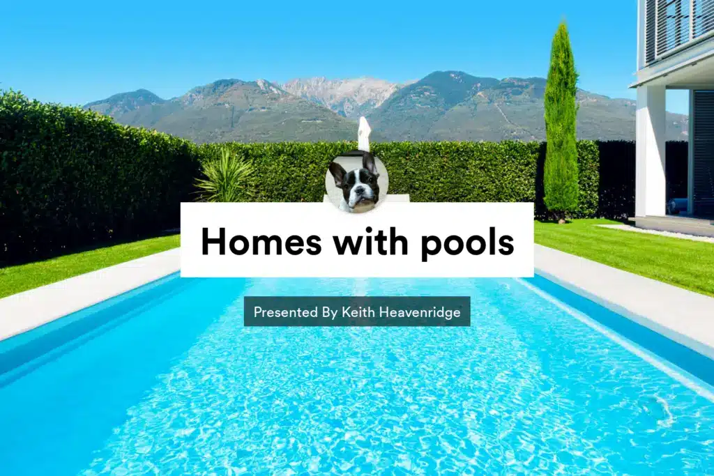 Homes with pools